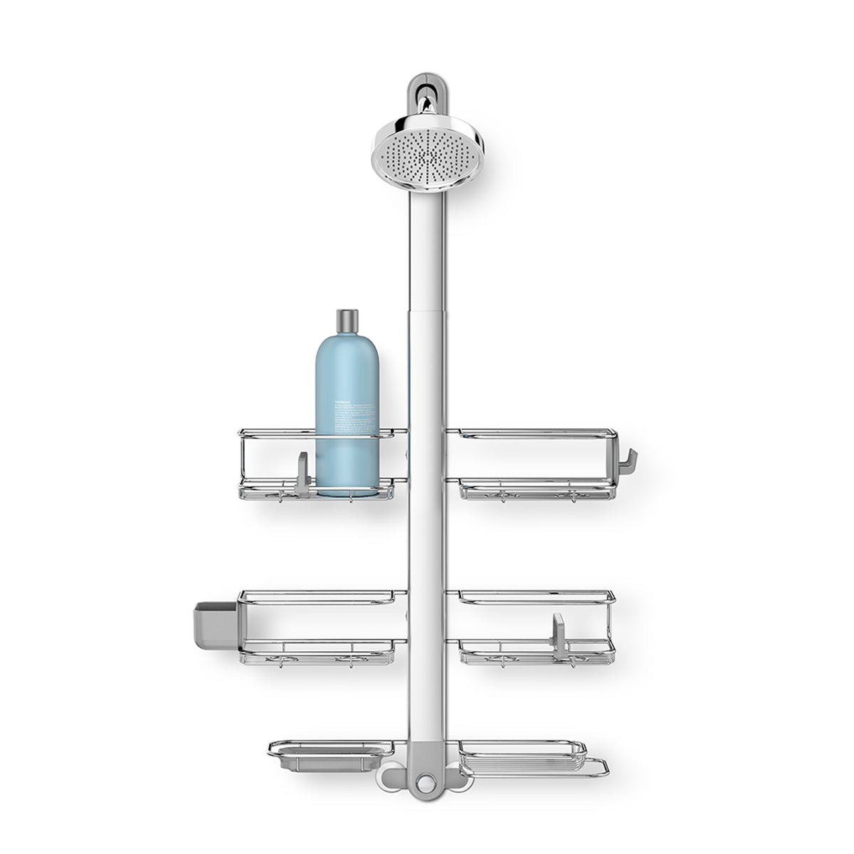 adjustable shower caddy XL - with showerhead - main image