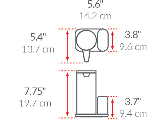 sensor pump 14 oz. + caddy - with personalization