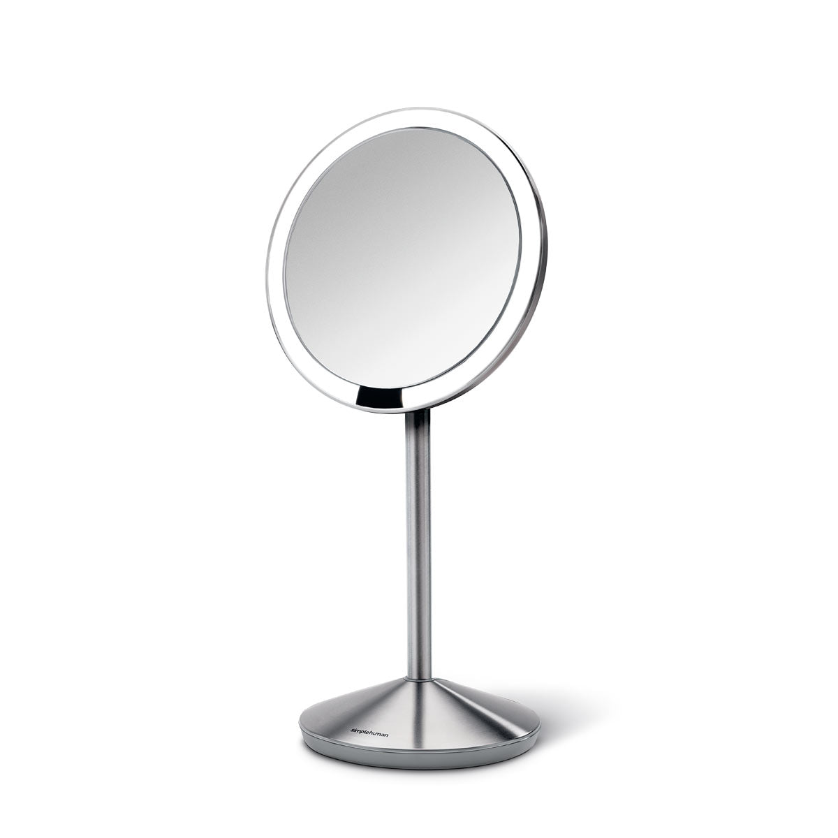sensor mirror fold - brushed finish - 3/4 view image