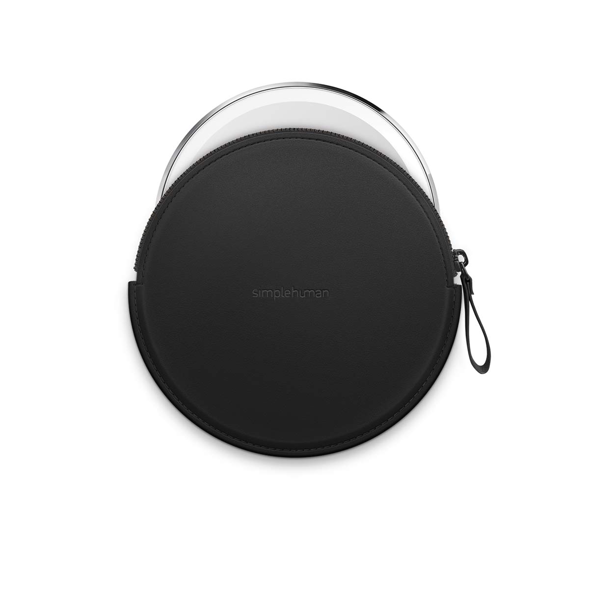 sensor mirror compact zip case