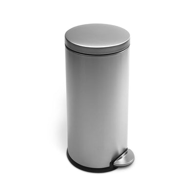 simplehuman 30L classic round step can