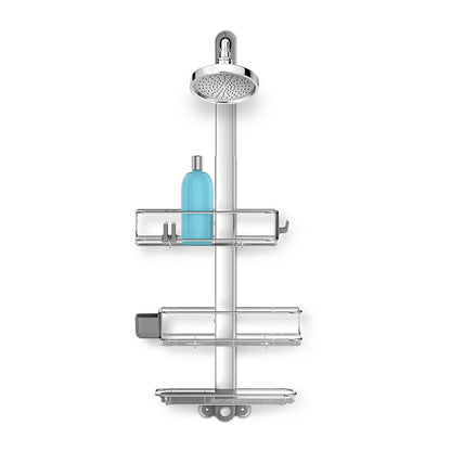 adjustable shower caddy plus - with showerhead - main image