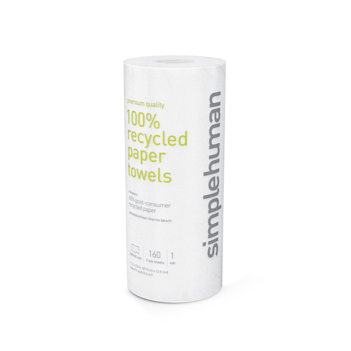 High-Performance Paper Towel Roll 90% Recycled