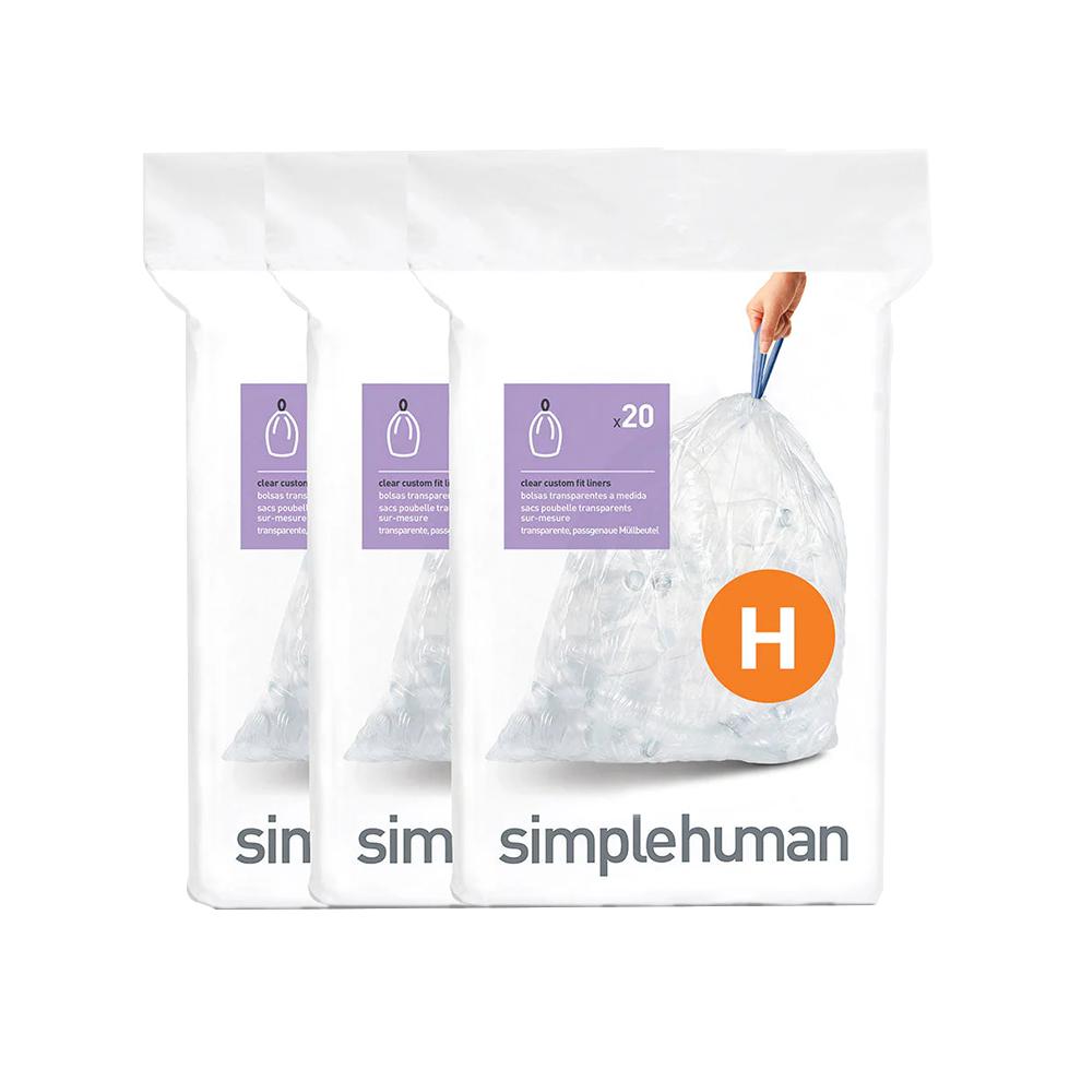 Code H Clear Recycling Custom Fit Liners