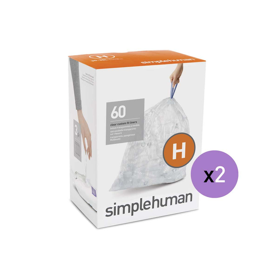 Code H Clear Recycling Custom Fit Liners