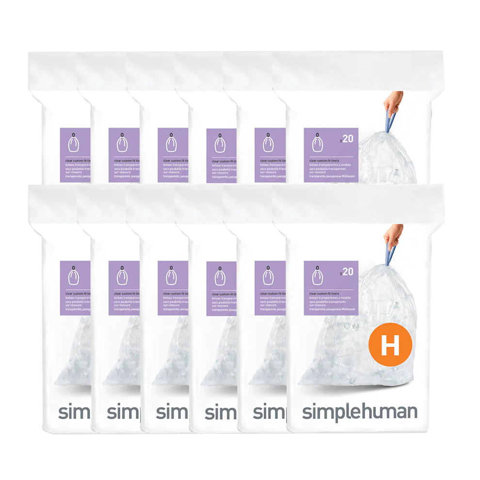 Code H Clear Recycling Custom Fit Liners