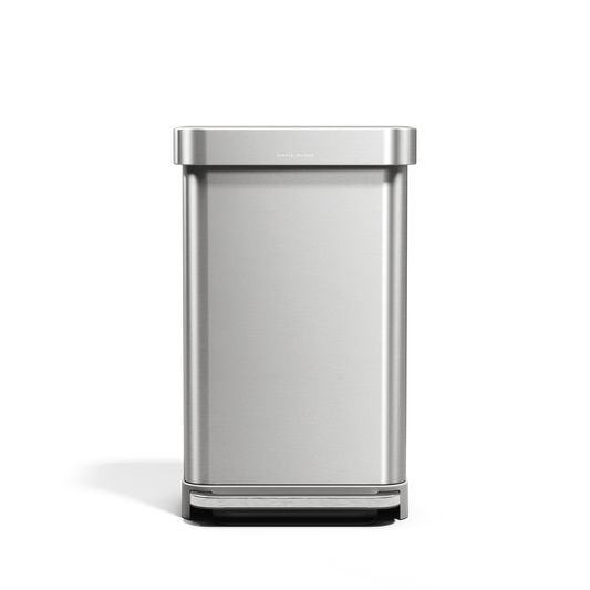 45L Rectangular Step Can with Liner Pocket