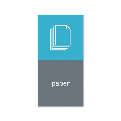 magnetic sorting label - paper - main image