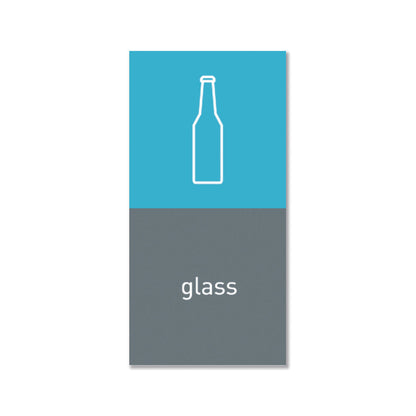 magnetic sorting label - glass - main image