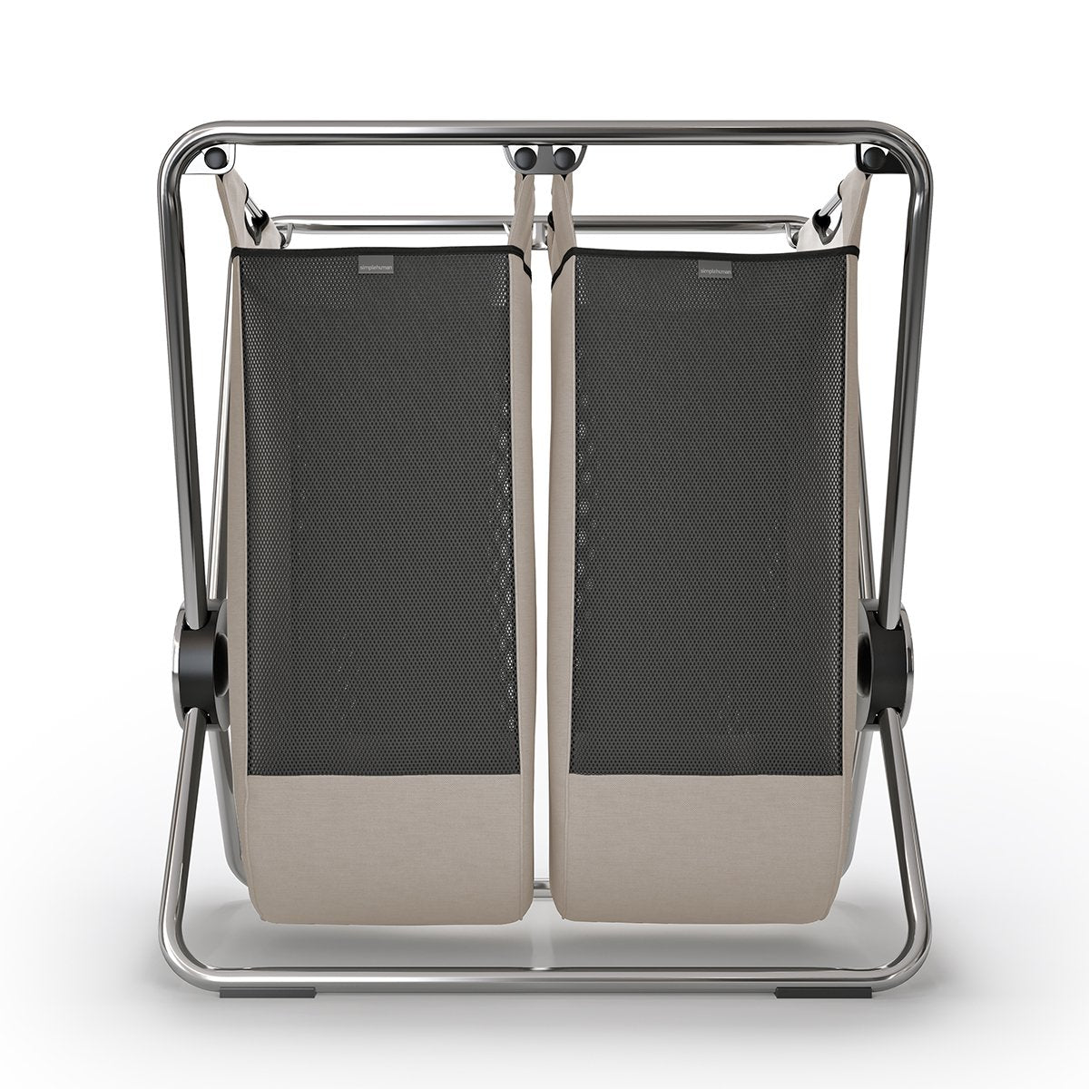 double x-frame hamper with personalization