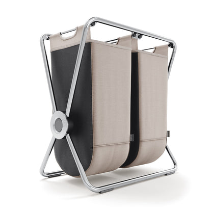 double x-frame hamper with personalization