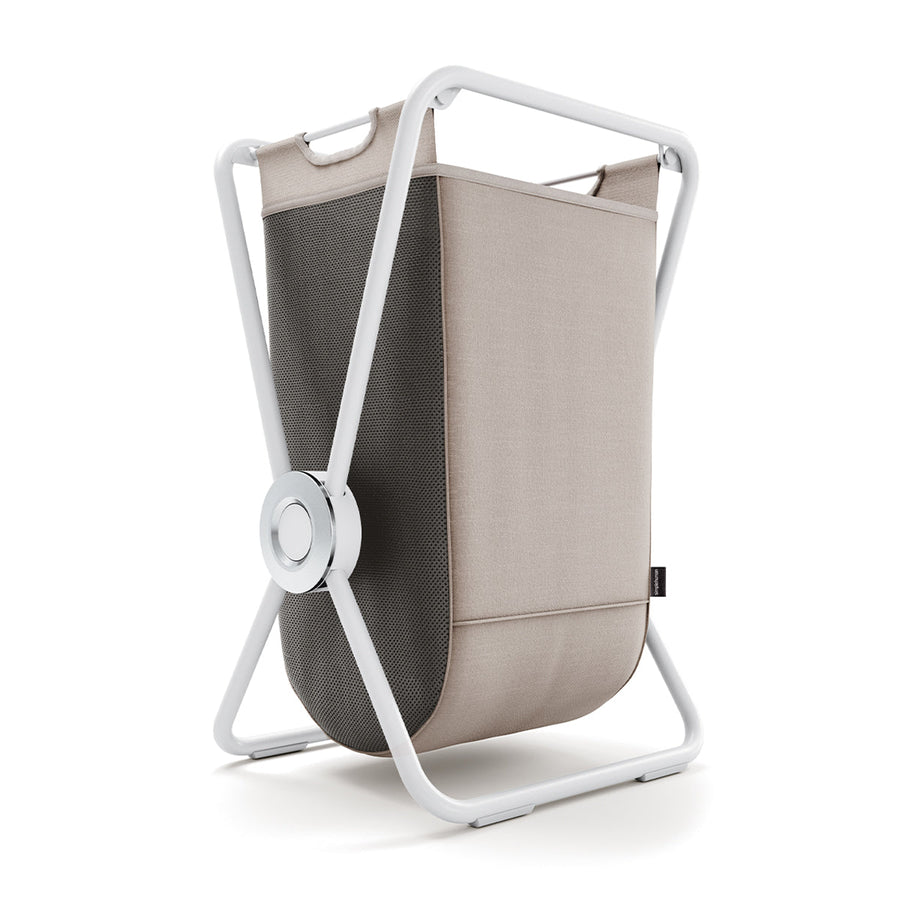 single x-frame hamper with personalization