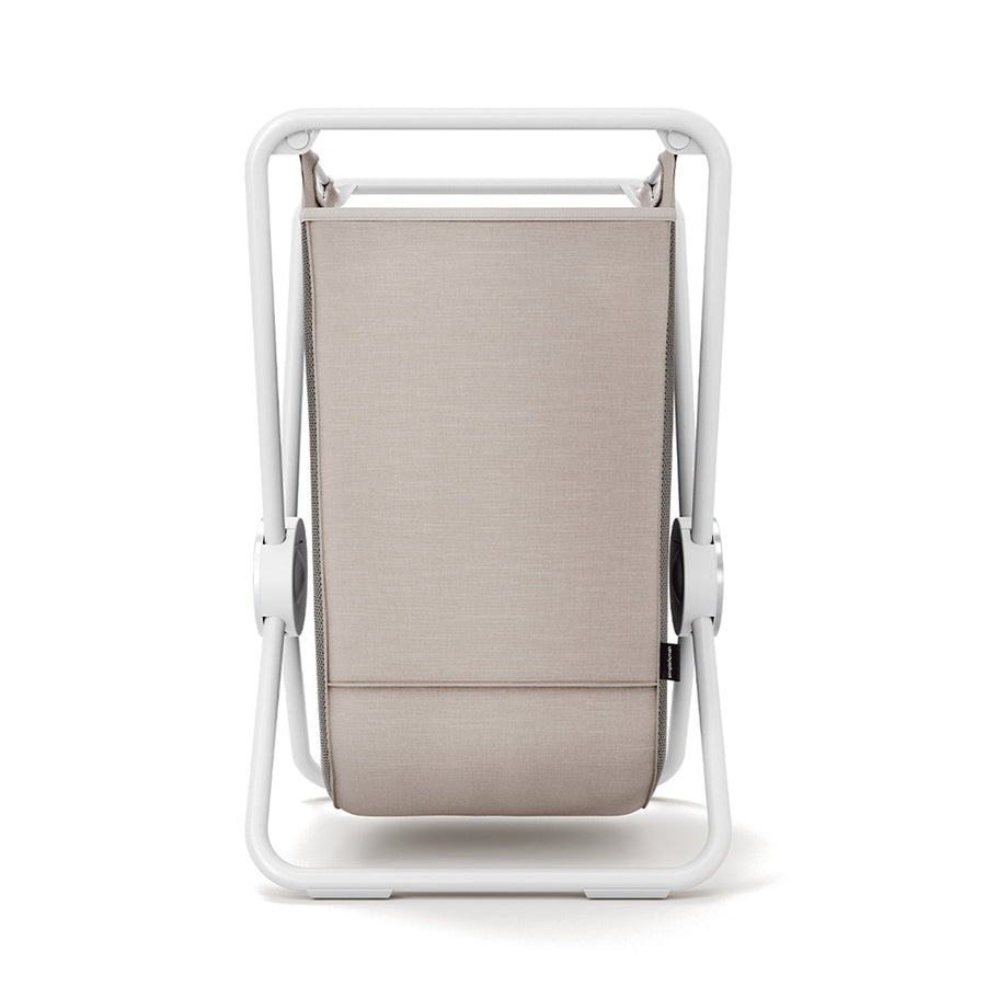 single x-frame hamper with personalization