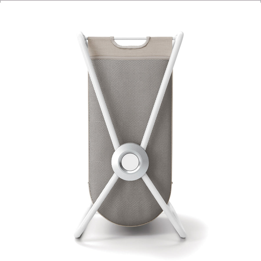 single x-frame hamper with personalization