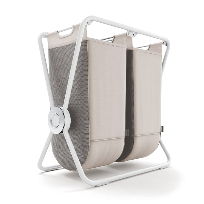 double x-frame hamper with personalization