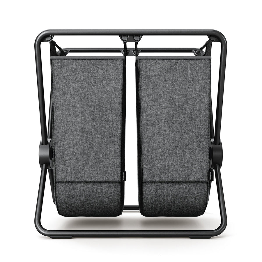 double x-frame hamper with personalization