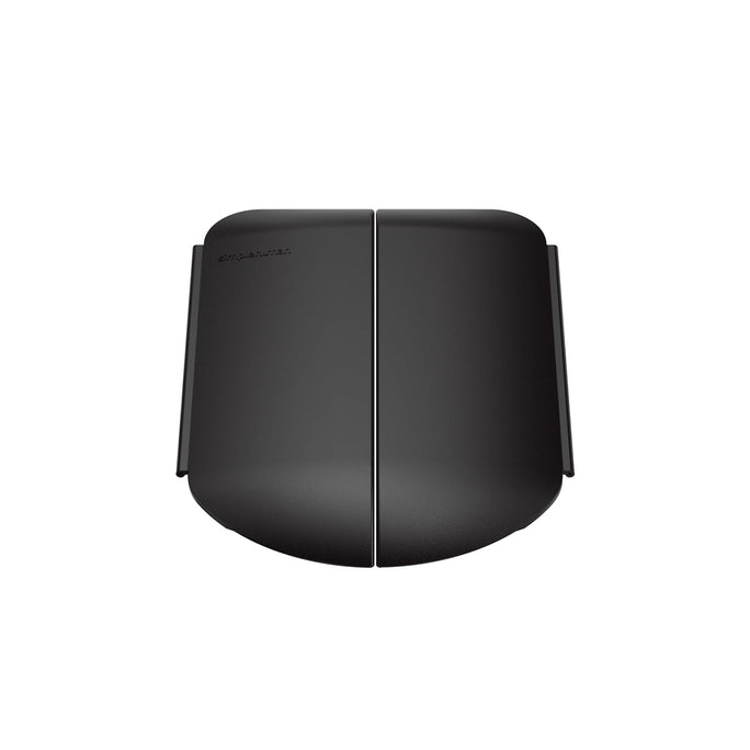 Black Plastic Butterfly Lid [Sku:Pd0150]