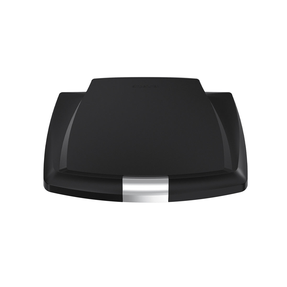 Black Plastic Rectangular Lid with Slide Lock [Sku:Pd0295]