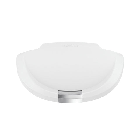 white plastic lid 