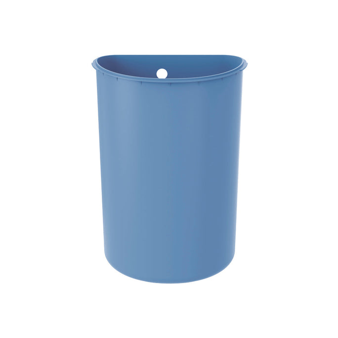 10L Semi-Round Blue Plastic Trash Bucket [Sku:Pd5008]