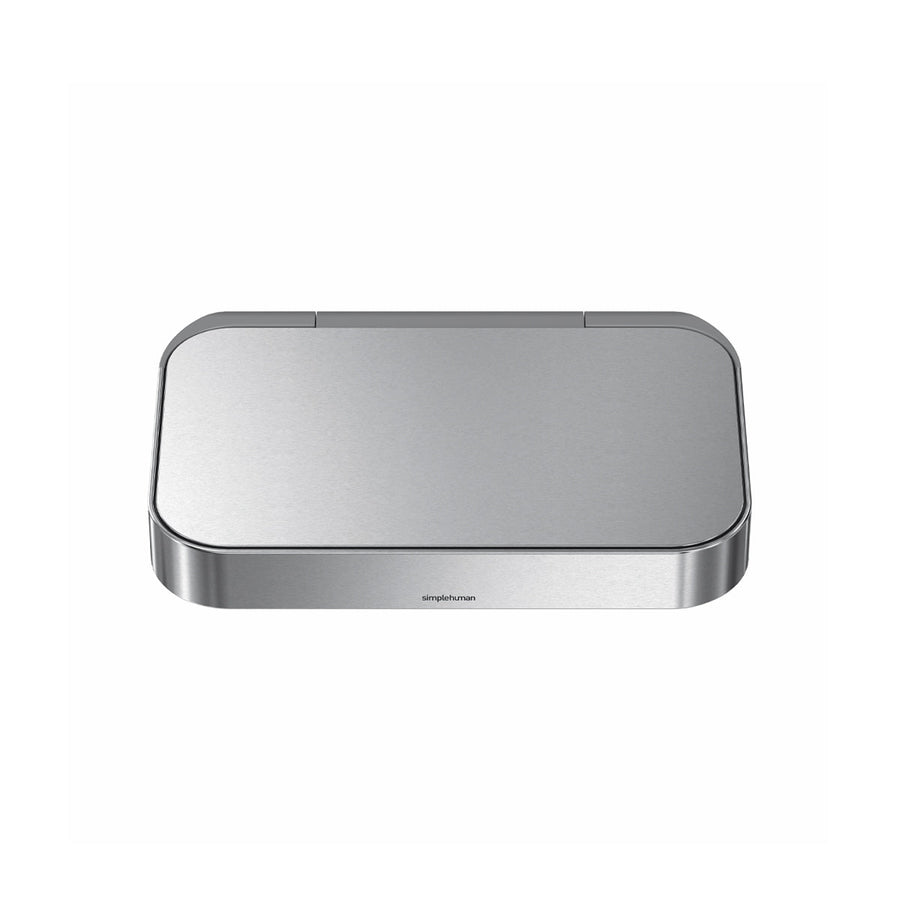 Simplehuman Brushed Stainless Steel Full Lid/Trim Ring Assembly replacement part