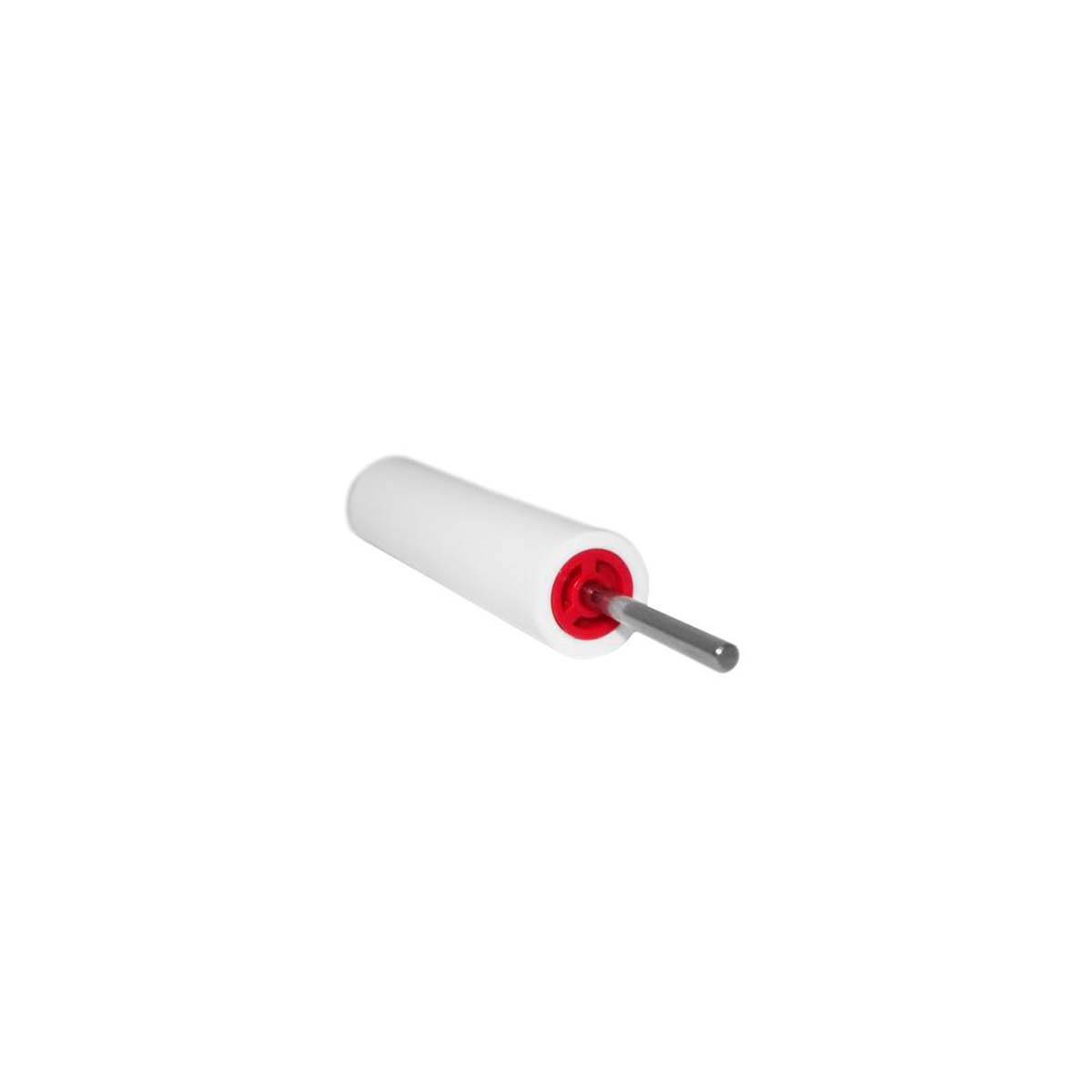 Simplehuman Linear Damper, White/Red plastic and metal rod, replacement part for soft-close functionality.