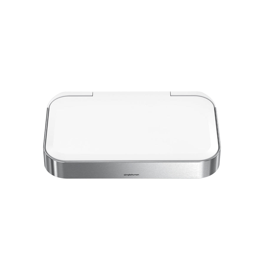 White Plastic Lid/Trim Ring Assembly [Sku:Pd6249]