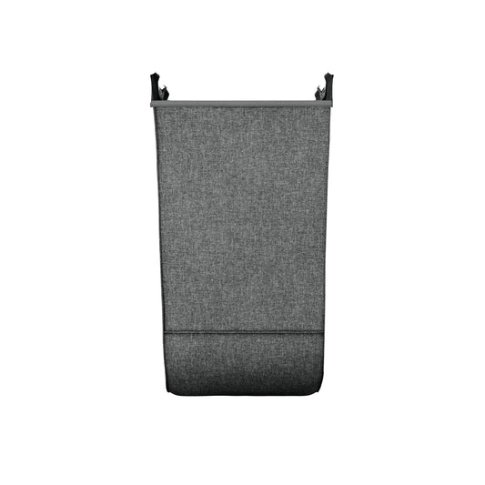 black laundry bag for single x-frame hamper [SKU:pd6319]