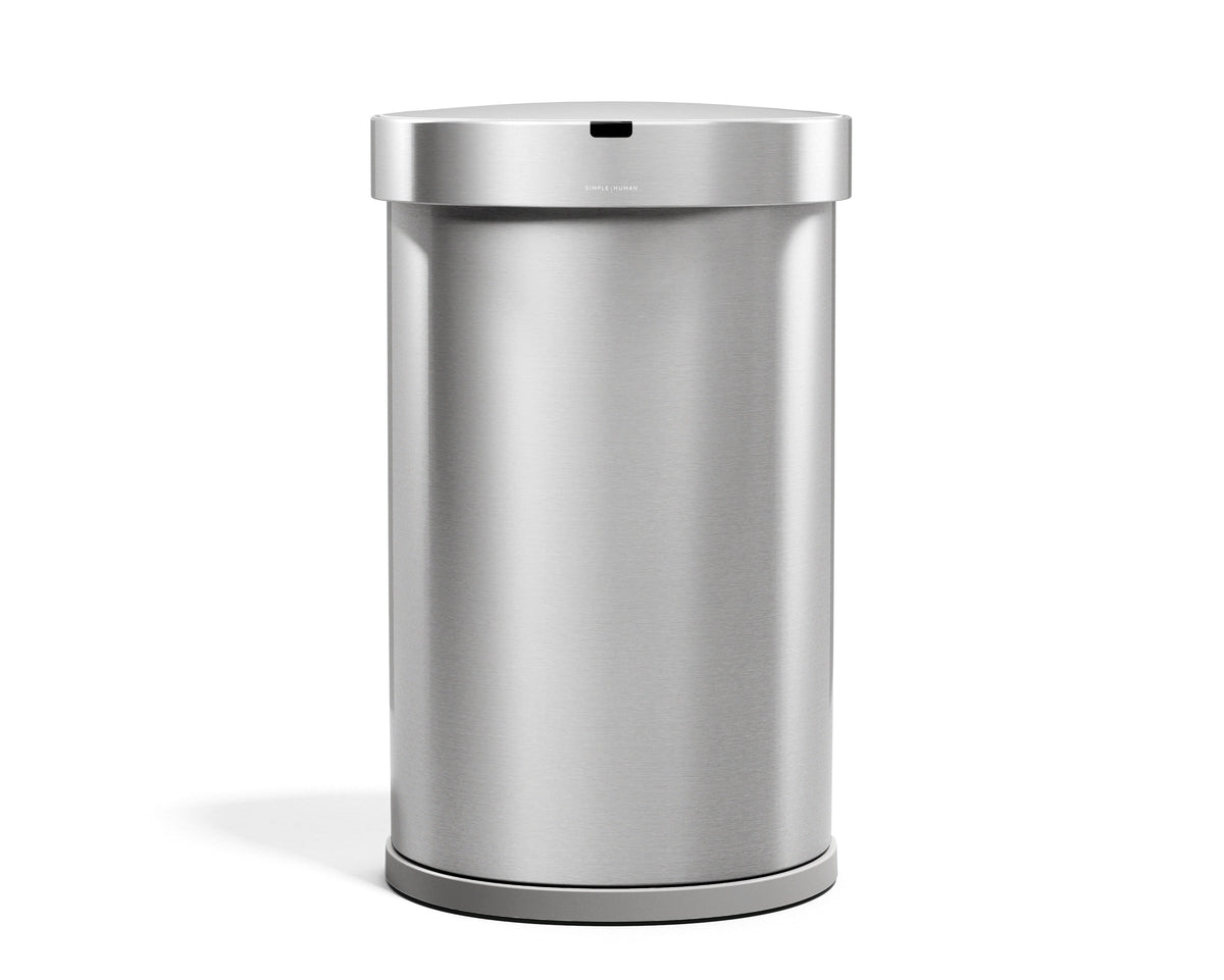 Simplehuman's Semi-Round Sensor Can