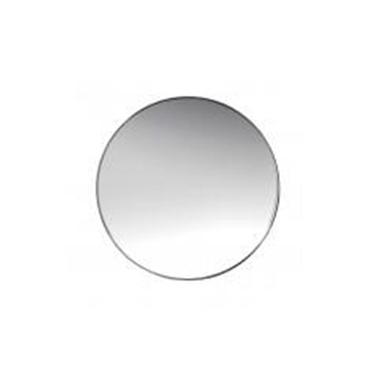 Simplehuman 10x Detail Mirror replacement surface in Brushed Stainless Steel, high magnification.