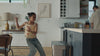 Demonstrates the simplehuman sensor can’s touch-free lid opening in a bright modern kitchen, showcasing quiet, precise motion and premium stainless-steel design.