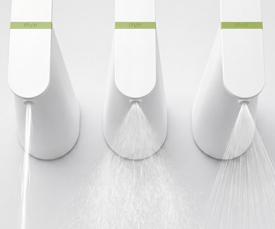 Simplehuman's Sensor Spray, 3 spray modes. 