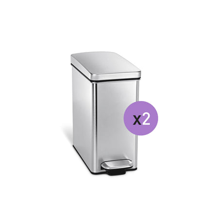 10L profile step can, 2-pack