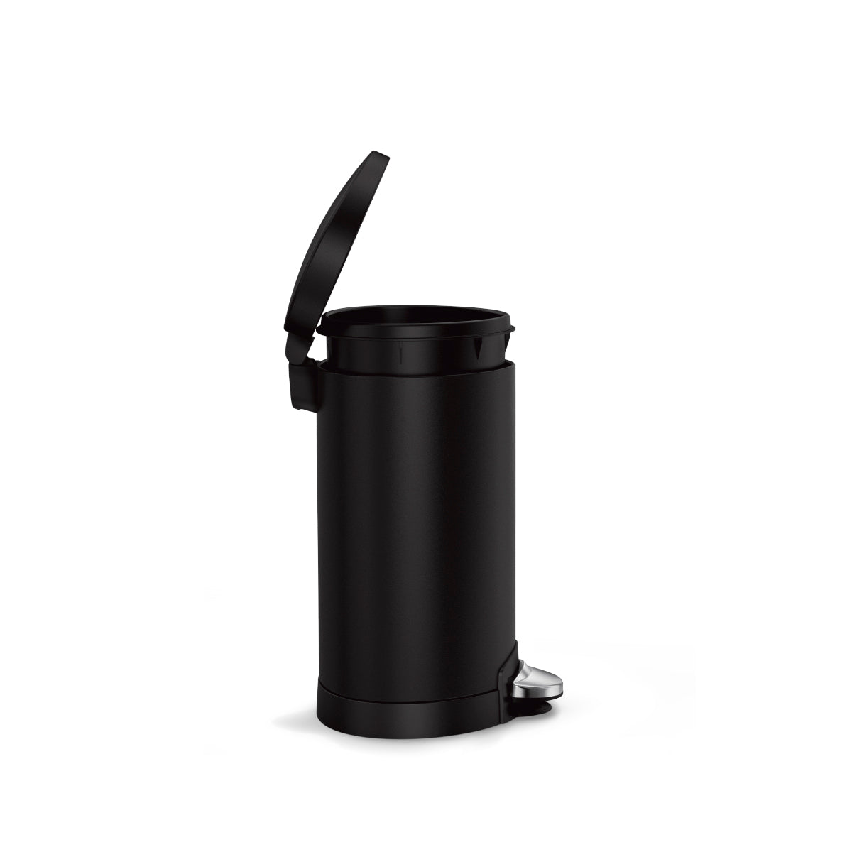 6L Semi-Round Step Can, 2-Pack